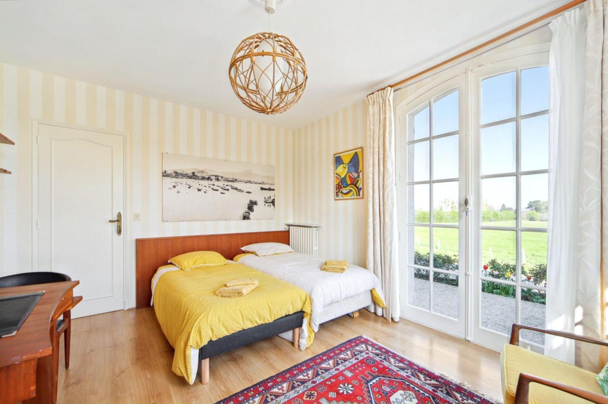 Appartement Cosy A Mont Pres Chambord 100 M² Terrasse 外观 照片